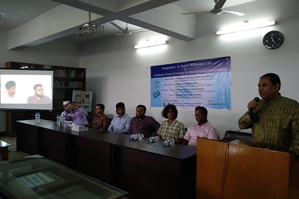 চবির সাংবাদিকতা বিভাগের ডিজিটাল ল্যাব উদ্বোধন