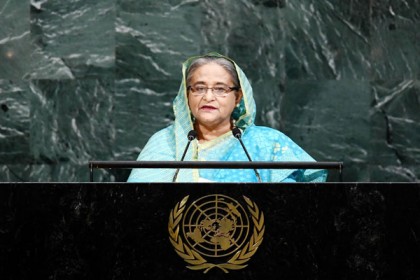 প্রধানমন্ত্রী জাতিসংঘে ভাষণ দেবেন আজ