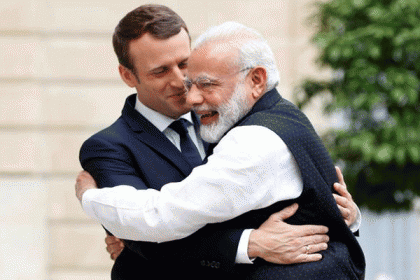 ‘চ্যাম্পিয়নস অব দ্য আর্থ’ পুরস্কারে ভূষিত হলেন মোদি ও ম্যাক্রন