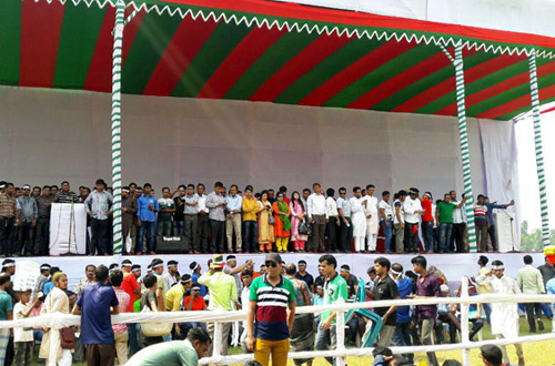 সোহরাওয়ার্দীতে বাড়ছে বিএনপি নেতাকর্মীদের ভিড়