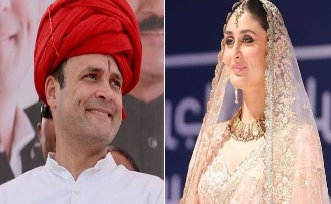 রাহুল গান্ধীর প্রেমে হাবুডুবু খেতেন কারিনা!