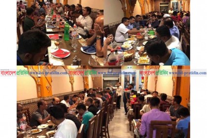 বার্সেলোনায় বিয়ানীবাজার জনকল্যাণ অ্যাসোসিয়েশনের সভা ও নৈশভোজ
