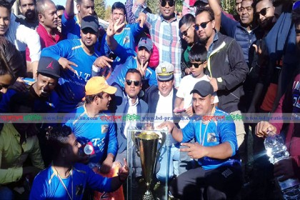 ভেনিস বাংলা স্কুল গোল্ডকাপ ক্রিকেট টুর্নামেন্ট ফাইনাল অনুষ্ঠিত