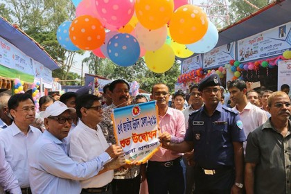 রাঙামাটিতে তিন দিনব্যাপী উন্নয়ন মেলা শুরু