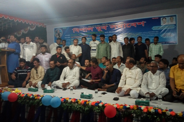 উপজেলা যুবলীগের আয়োজনে রায়পুরে যুব সমাবেশ অনুষ্ঠিত