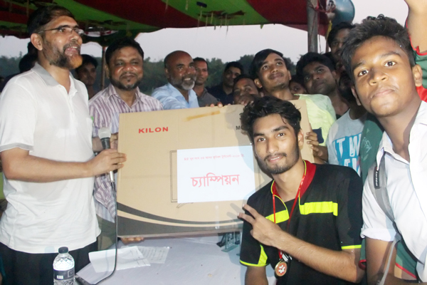 বালিয়া ডাঙ্গী ফ্রেন্ডস পাওয়ার একাদশ চ্যাম্পিয়ন