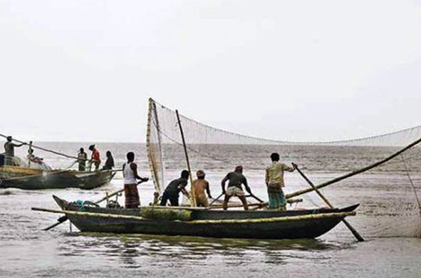 আজ রাত ১২টা থেকে ইলিশ শিকারে নিষেধাজ্ঞা