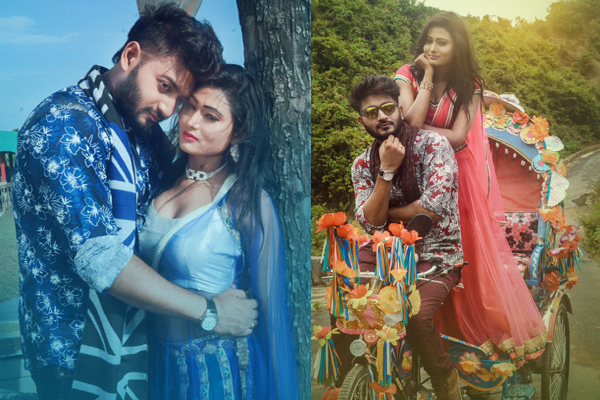 বাপ্পী-অধরার 'আঙুল ছুয়েছে' (ভিডিও)