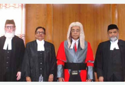 শপথ নিলেন আপিল বিভাগের নতুন তিন বিচারপতি