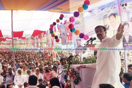 মির্জা ফখরুলকে ‘তওবা’ করতে বললেন শামীম ওসমান