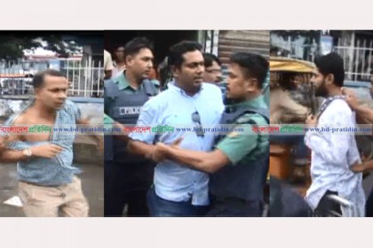 রায়ের পর মিছিলের চেষ্টাকালে বরিশালে যুবদল সভাপতি-সম্পাদক আটক