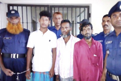 বিষখালী নদীতে ইলিশ শিকারের দায়ে ৩ জেলেকে কারাদণ্ড

