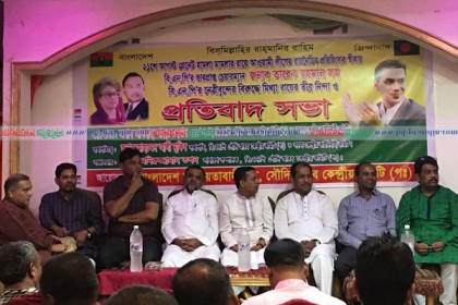 
রায় প্রত্যাখ্যান করে সৌদি আরবে বিএনপির প্রতিবাদ সভা
