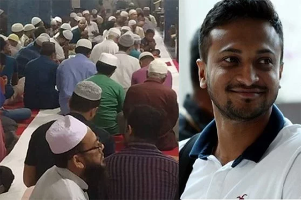 সাকিবের সুস্থতা কামনায় ভক্তদের মিলাদ, হতবাক শিশির