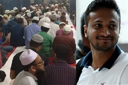 সাকিবের সুস্থতা কামনায় ভক্তদের মিলাদ, হতবাক শিশির