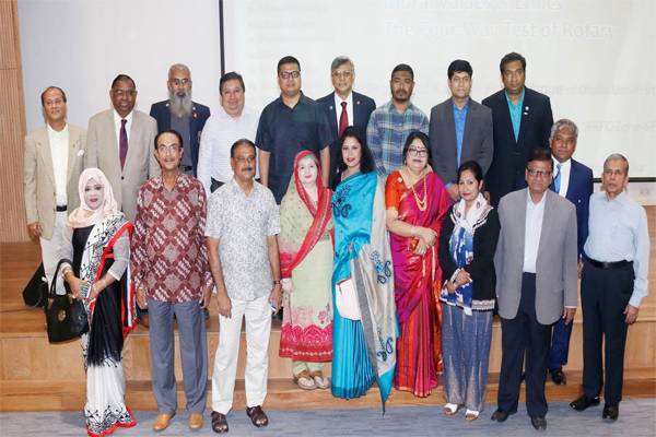 ১৯টি রোটারী ক্লাবের এক ব্যতিক্রমী সভা ও সেমিনার