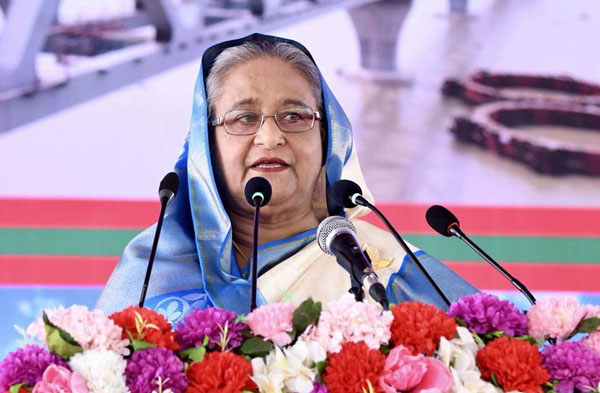 পদ্মাসেতুর ৬০ ভাগ কাজ শেষ হয়েছে : প্রধানমন্ত্রী