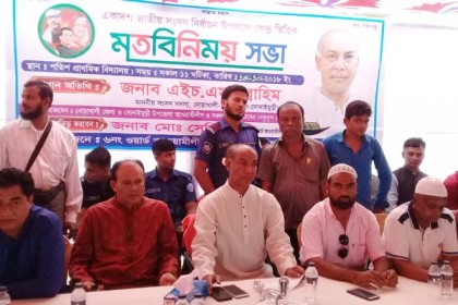 'উন্নয়নের ধারা অব্যাহত রাখতে নৌকায় ভোট দিন'

