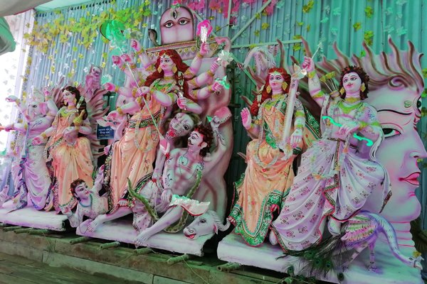 টাঙ্গাইলে ১১৯০ মণ্ডপের নিরাপত্তায় ৯ শতাধিক পুলিশ