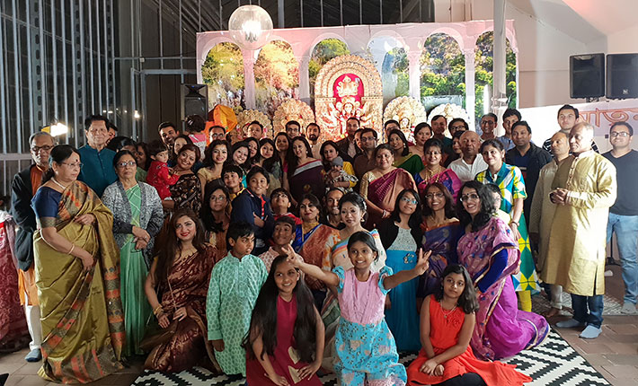 জার্মানির মিউনিখে দুর্গাপূজা উপলক্ষে নানা আয়োজন