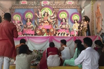 মহানবমীতে বরিশালে মন্দিরে মন্দিরে বিষাদের ছায়া