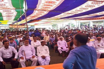 আওয়ামী লীগের মনোনয়নপ্রত্যাশী শফী আহমেদের গণসংযোগ
