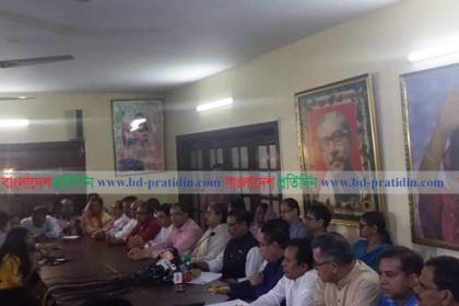 'ঐক্যফ্রন্ট হল সাম্প্রদায়িক ও অশুভ শক্তির জোট'