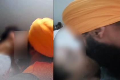 সোশ্যাল মিডিয়াতে ভারত বিরোধী নেতার চুম্বন দৃশ্য ভাইরাল!