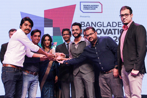 ‘বাংলাদেশ ইনোভেশন অ্যাওয়ার্ড ২০১৮’ অর্জন করল এসএসডি-টেক