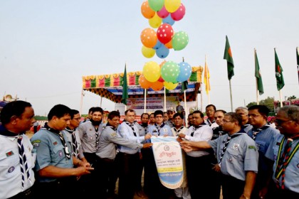 'সুন্দর জাতি গঠনে স্কাউটদের ভূমিকা অপরিসীম'

