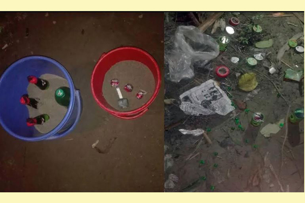 বরিশালে বিস্ফোরণের পর ২ ককটেল ও ৩ পেট্রোল বোমা উদ্ধার