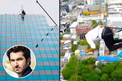 বহুতল ভবন থেকে ঝাঁপ দিলেন জিৎ! 