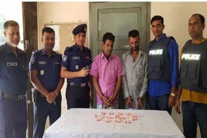 রায়পুরে ইয়াবাসহ দুই মাদক ব্যবসায়ী আটক
