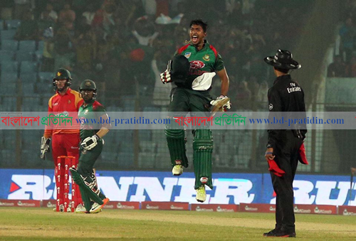 জিম্বাবুয়েকে টাইগারদের হোয়াইট ওয়াশ