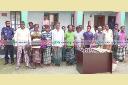 মেহেরপুরে বিএনপি ও জামায়াতের ২২ নেতাকর্মী আটক 