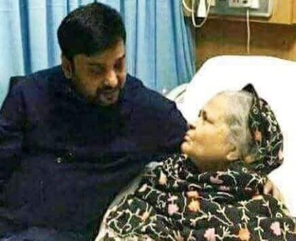 সম্রাটের মায়ের সুস্থতা কামনায় দোয়া ও মিলাদ মাহফিল