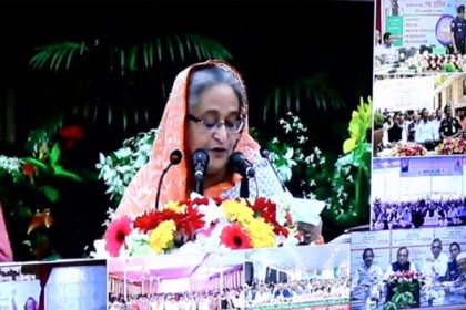 চাঁপাইনবাবগঞ্জের উন্নয়ন কাজের উদ্বোধন ও ভিত্তিপ্রস্তর স্থাপন প্রধানমন্ত্রীর