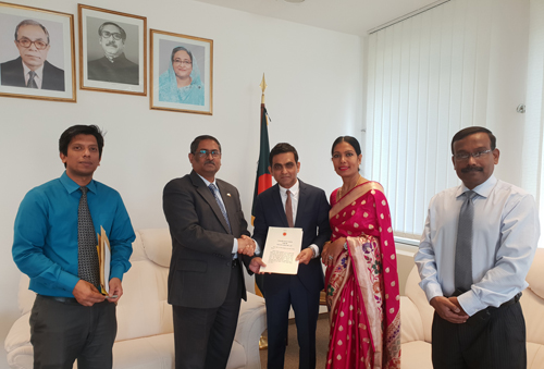 প্রকৌশলী হাসনাত মিয়ার জার্মানিতে অনারারী কনস্যুল হিসেবে যোগদান