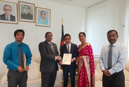 প্রকৌশলী হাসনাত মিয়ার জার্মানিতে অনারারী কনস্যুল হিসেবে যোগদান