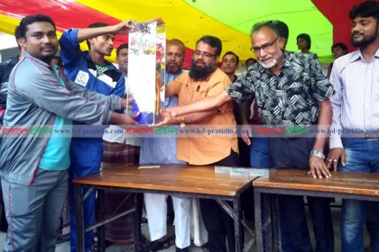 কোটচাঁদপুর ফুটবল টুর্নামেন্টে চ্যাম্পিয়ন মাধবপুর