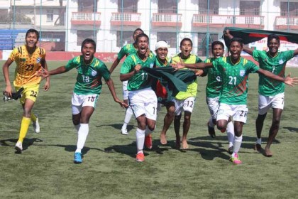 পাকিস্তানকে হারিয়ে চ্যাম্পিয়ন বাংলাদেশ 