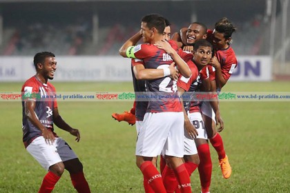 কোয়ার্টারের আশা টিকিয়ে রাখল বসুন্ধরা কিংস