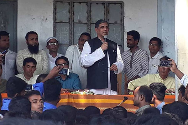 নৌকায় ভোট না দিলে পদ্মাসেতুর কাজ বন্ধ হয়ে যাবে: বাহাউদ্দিন