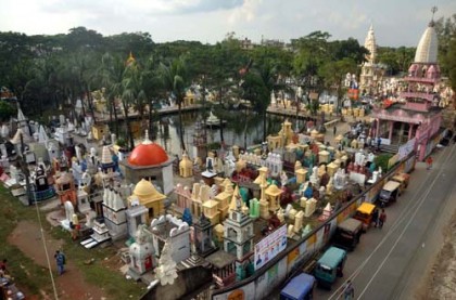 বরিশালে সবচেয়ে বড় দিপাবলী উৎসব মঙ্গলবার