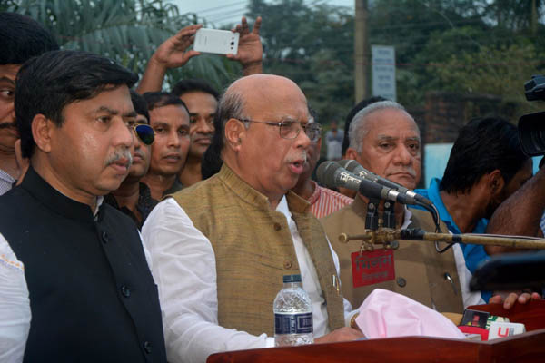 নির্বাচনে নৈরাজ্য করলে দাঁতভাঙা জবাব : নাসিম