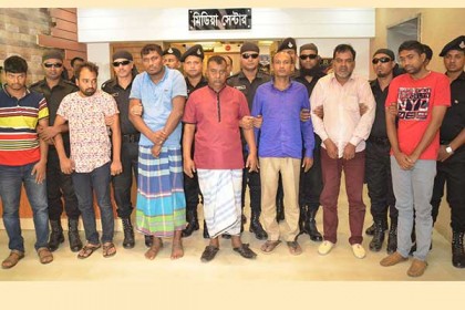 আসল র‍্যাবের হাতে গ্রেফতার ৭ ভুয়া র‍্যাব