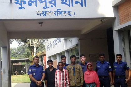 ফুলপুরে হত্যা মামলার আসামি গ্রেফতার

