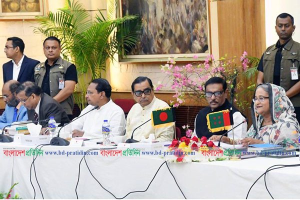 সংলাপে প্রধানমন্ত্রীর নেতৃত্বে ১৪ দলের ১২ জন