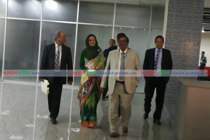 সিইসির ভাষণ রেকর্ডিং সম্পন্ন