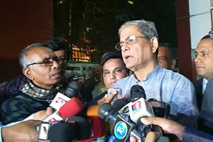একতরফা নির্বাচনের জন্য তফসিল ঘোষণা : ফখরুল
